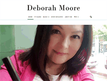 Tablet Screenshot of deborahmoore.com